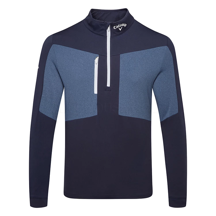 Callaway Aquapel Mixed Media 1/2 Zip Golf Sweater