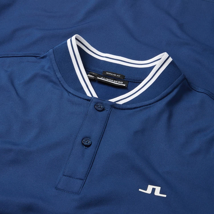 Jlindeberg J.Lindeberg Tyson Long Sleeve Golf Polo Shirt - Image 2
