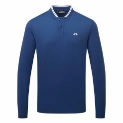 Jlindeberg J.Lindeberg Tyson Long Sleeve Golf Polo Shirt