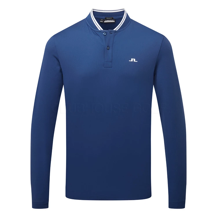 Jlindeberg J.Lindeberg Tyson Long Sleeve Golf Polo Shirt