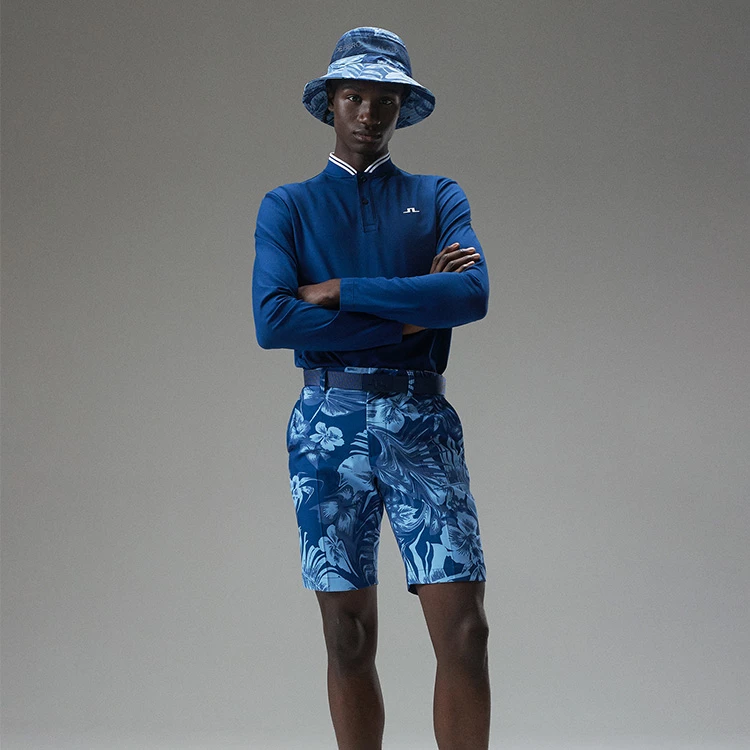 Jlindeberg J.Lindeberg Tyson Long Sleeve Golf Polo Shirt - Image 4