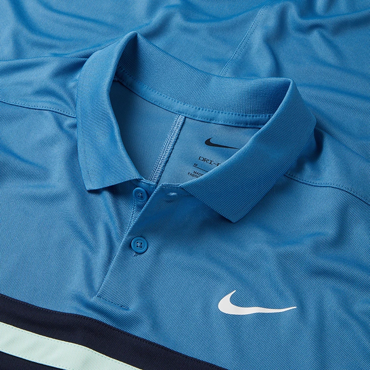 Nike Dry Victory Colourblock Golf Polo Shirt - Image 2