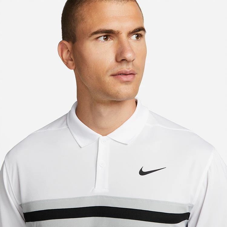 Nike Dry Victory Colourblock Golf Polo Shirt - Image 5