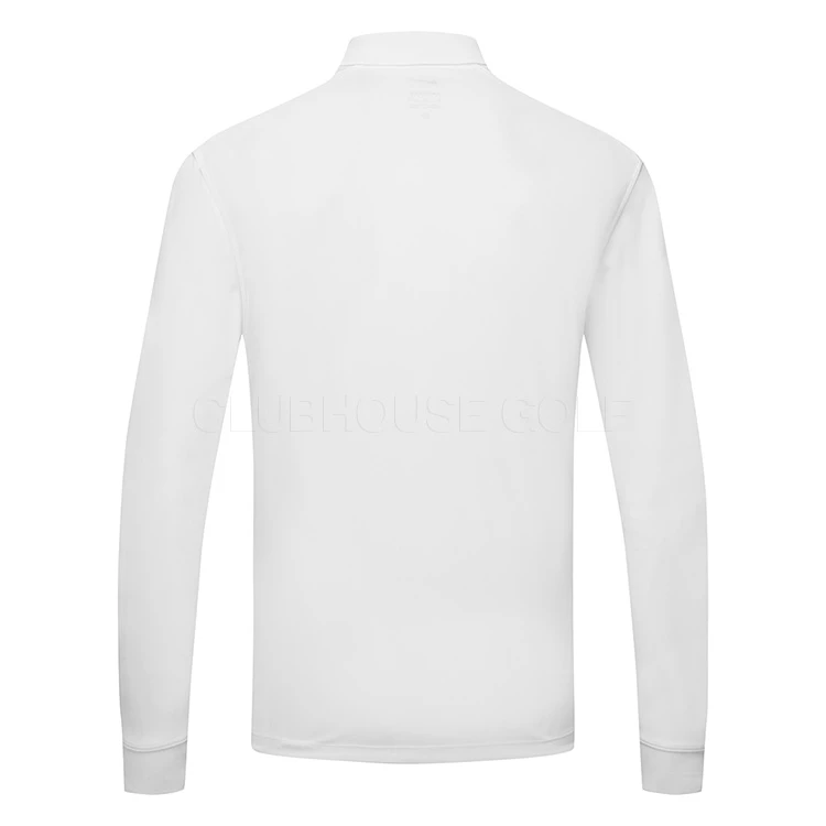 Nike Dry Victory Solid Long Sleeve Golf Polo Shirt - Image 3
