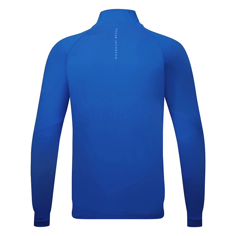 Oscarjacobson Oscar Jacobson Lexington 1/4 Zip Golf Sweater - Image 3