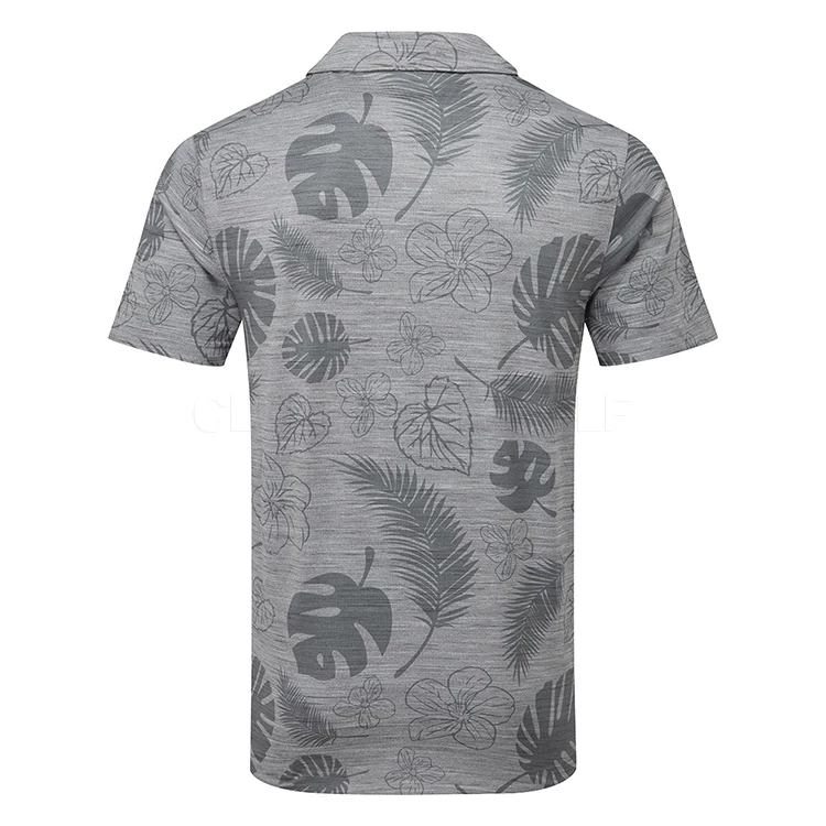 Puma Cloudspun Leaves 'n' Flowers Golf Polo Shirt - Image 3