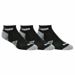 Puma Essential Quarter Cut Golf Socks (3 Pack)