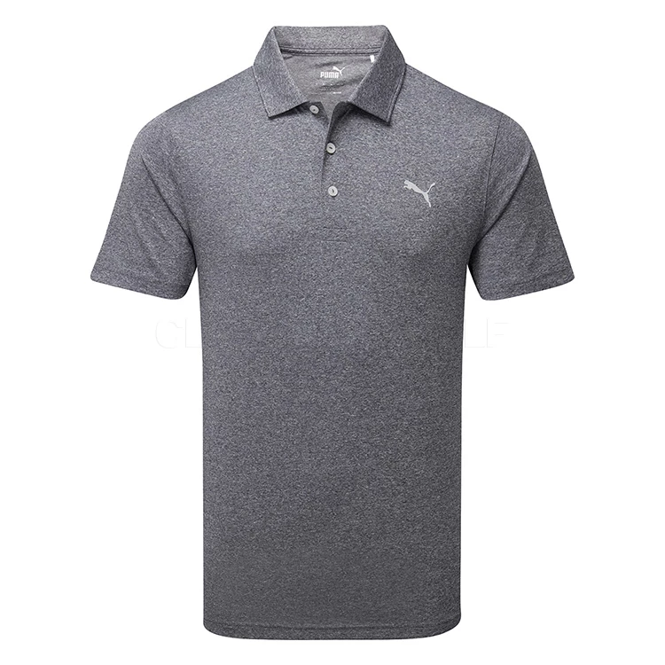 Puma Performance Heather Golf Polo Shirt