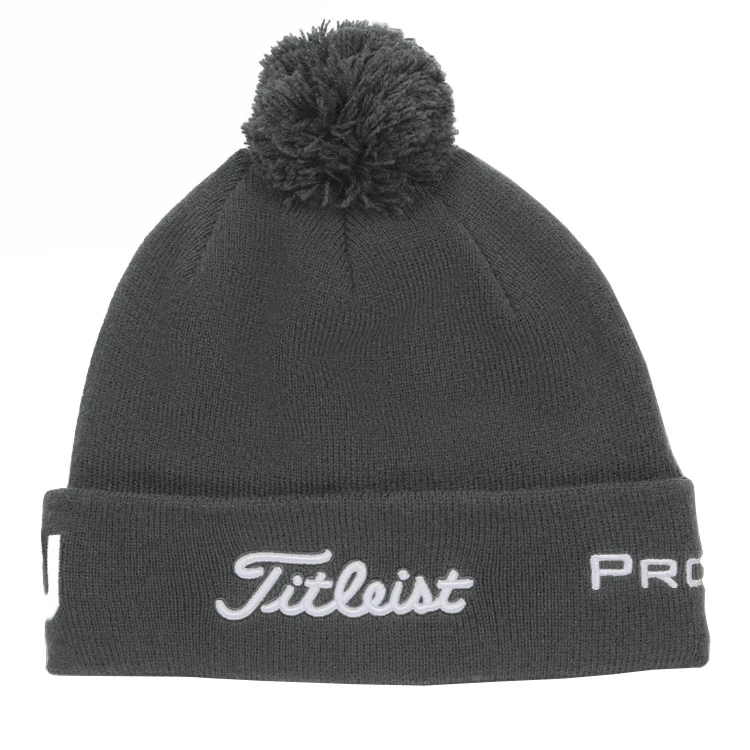 Titleist Tour Pom Pom Golf Beanie