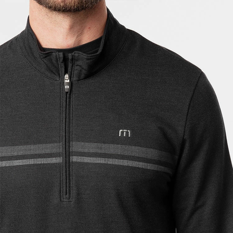 TravisMathew Hot Cocoa 1/2 Zip Golf Sweater - Image 5