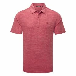 TravisMathew The Heater Golf Polo Shirt Black