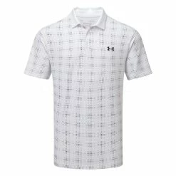 Underarmour Under Armour Playoff 3.0 Deuces Grid Stripe Golf Polo Shirt