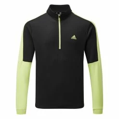Adidas Colour Block 1/4 Zip Golf Sweater