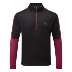 Adidas Colour Block 1/4 Zip Golf Sweater