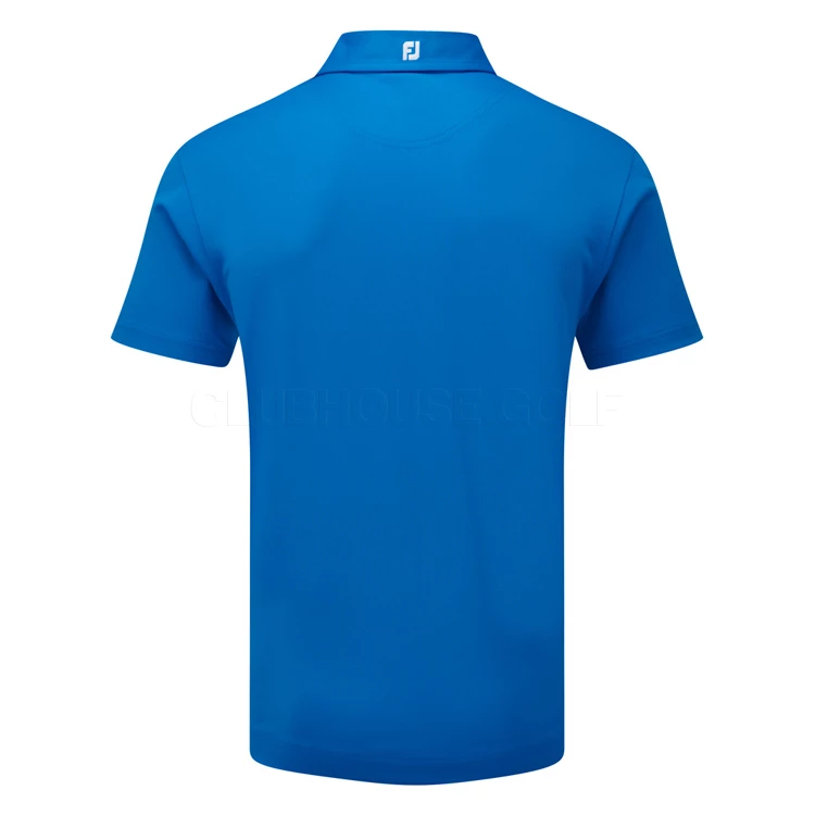 FootJoy Stretch Pique Solid Golf Polo Shirt - Image 3