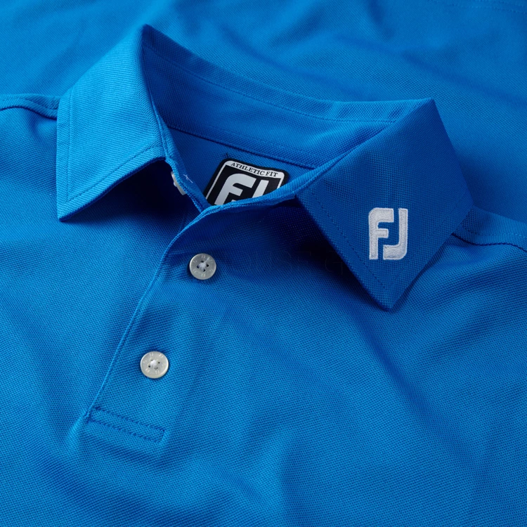 FootJoy Stretch Pique Solid Golf Polo Shirt - Image 2